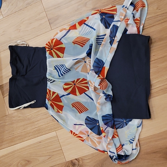 Quicksilver Strapless Beach Bella Dress Size S - Picture 6 of 9